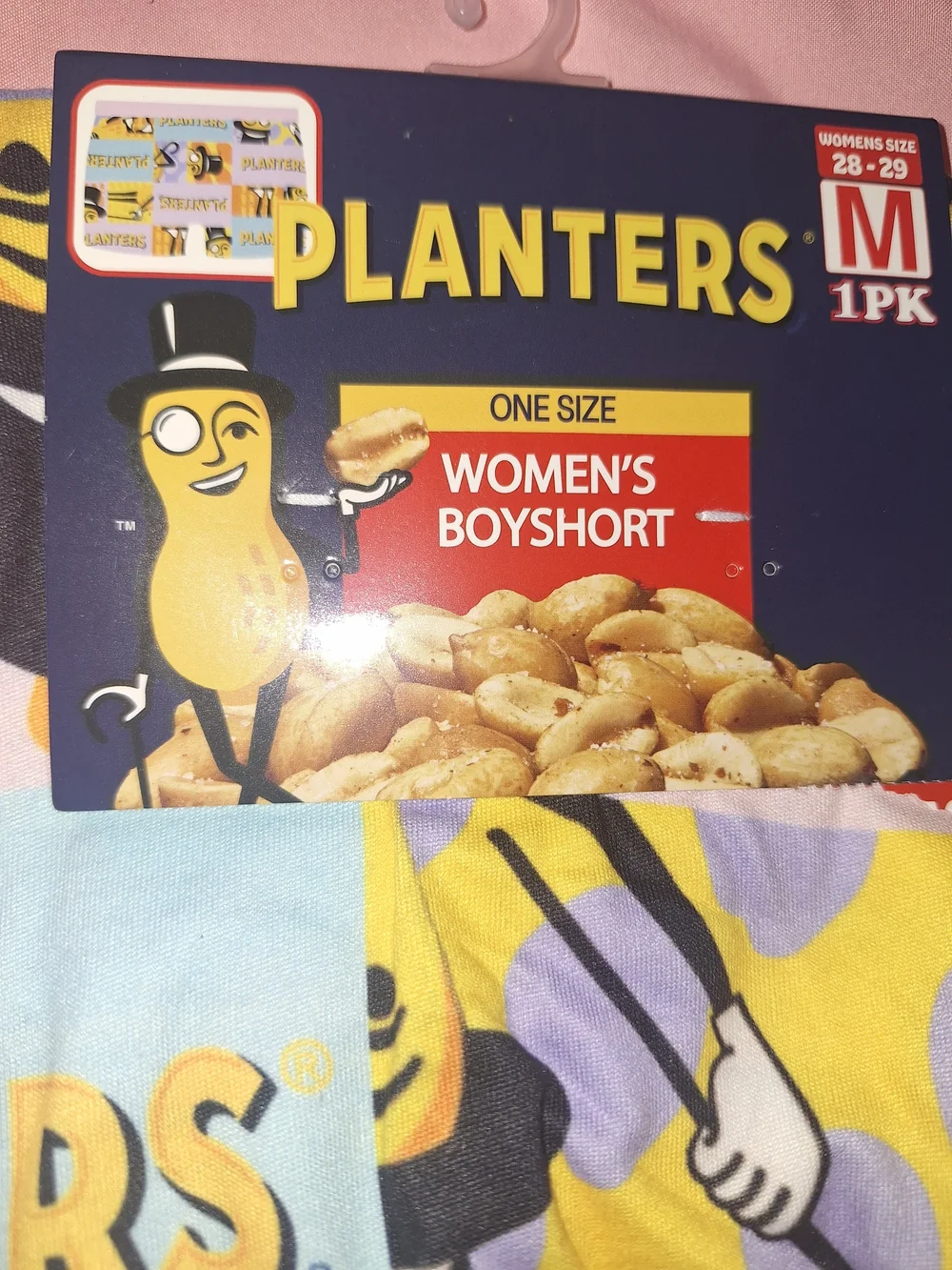 Planters Women's Boyshort With Matching Socks